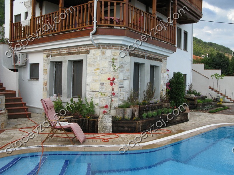 Taş duvar uygulamalarımız